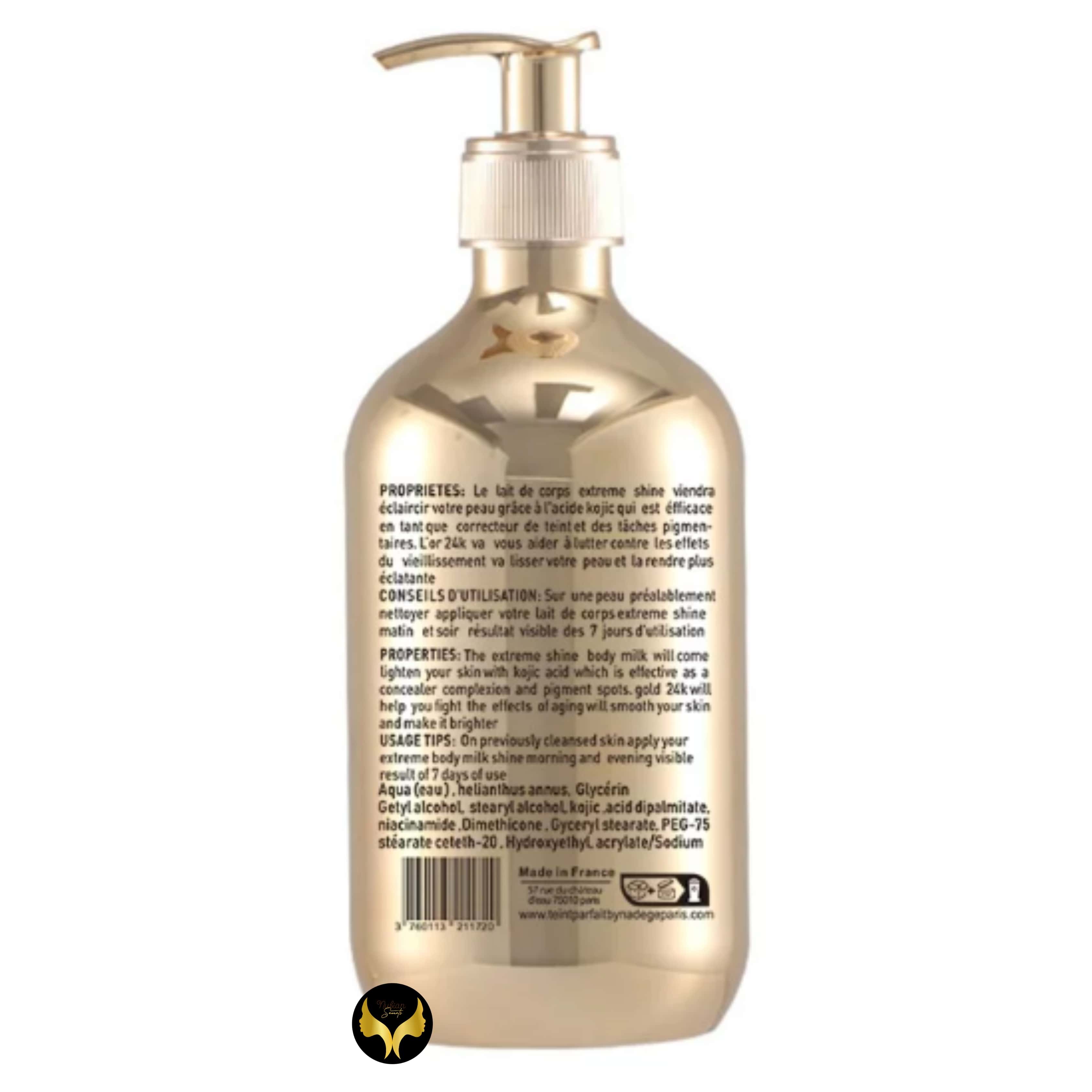 Lait Éclaircissant Pour Le Corps Brillance Extrême - 500 ml